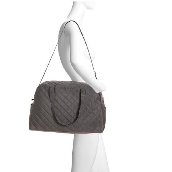 DSW Bags Dsw Gray Quilted Weekender Bag Nwt Poshmark